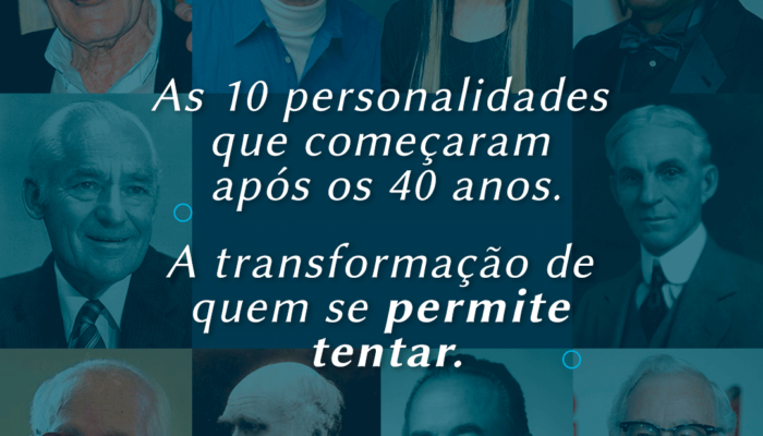 A transformação de quem se permite tentar.